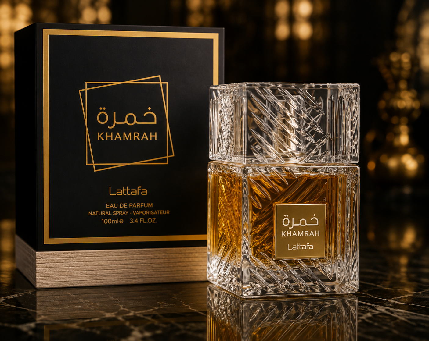 عطر ادکلن گرمی وروغنی خمره لطافه اورجینال اصل