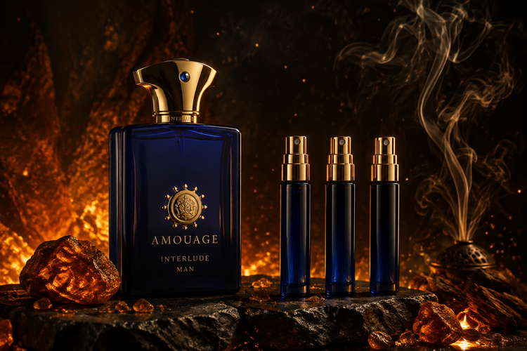 عطر ادکلن گرمی و روغنی امواج اینترلود اورجینال و اصل