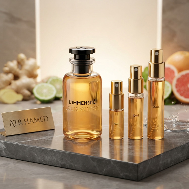 عطر ادکلن گرمی وروغنی لویی ویتون الیمنسیت اورجینال اصل