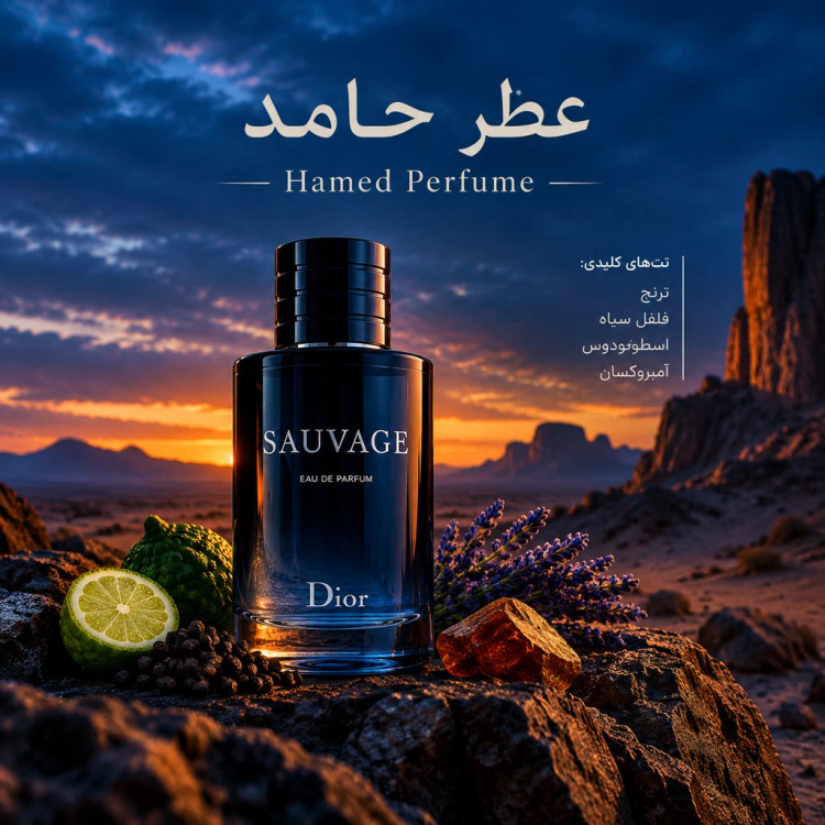 عطر ساواچ دیور ۳۰ میل Dior Sauvage لوزی اورجینال عطر حامد