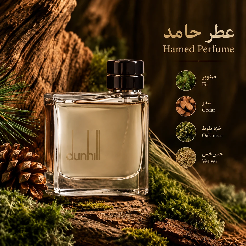 عطر دانهیل قهوه ای مردانه ۱۰ میل Dunhill for Men / Brown عطر حامد